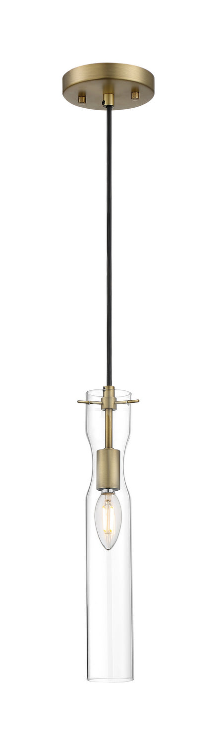 Nuvo Lighting - 60-6856 - One Light Mini Pendant - Spyglass - Vintage Brass