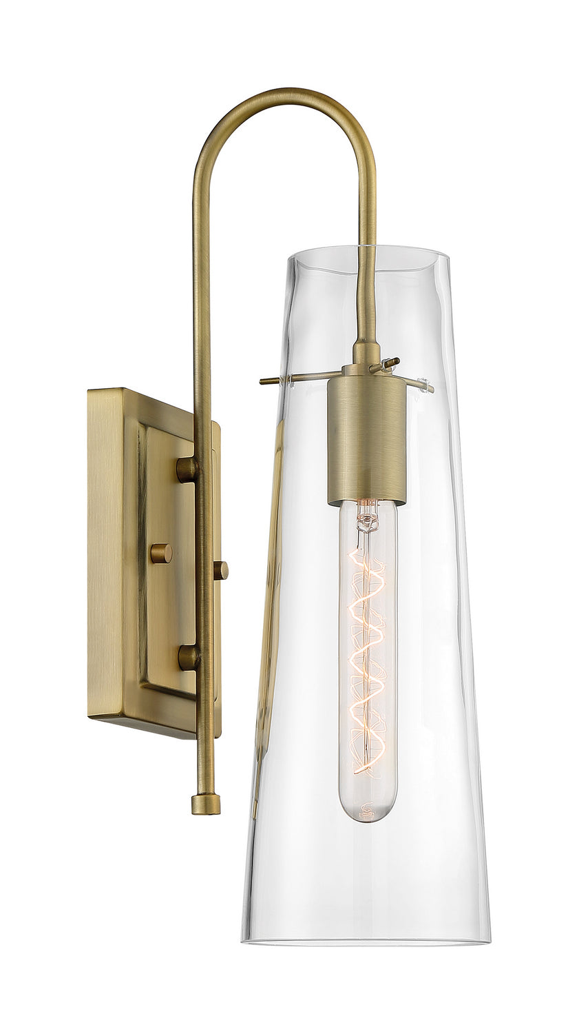 Nuvo Lighting - 60-6859 - One Light Wall Sconce - Alondra - Vintage Brass