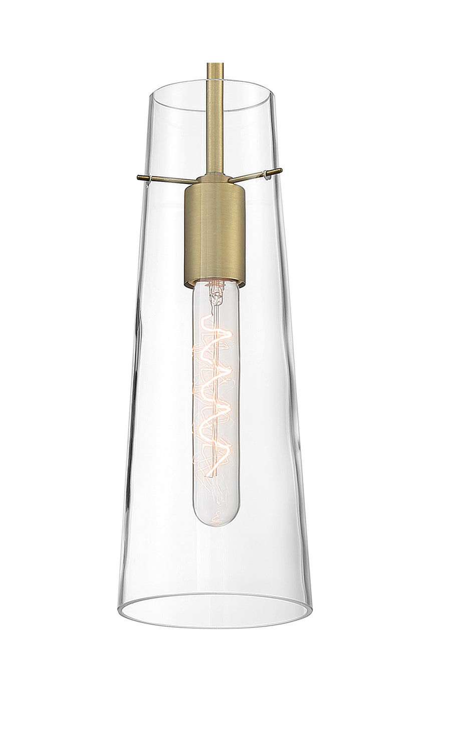 Nuvo Lighting - 60-6860 - One Light Mini Pendant - Alondra - Vintage Brass