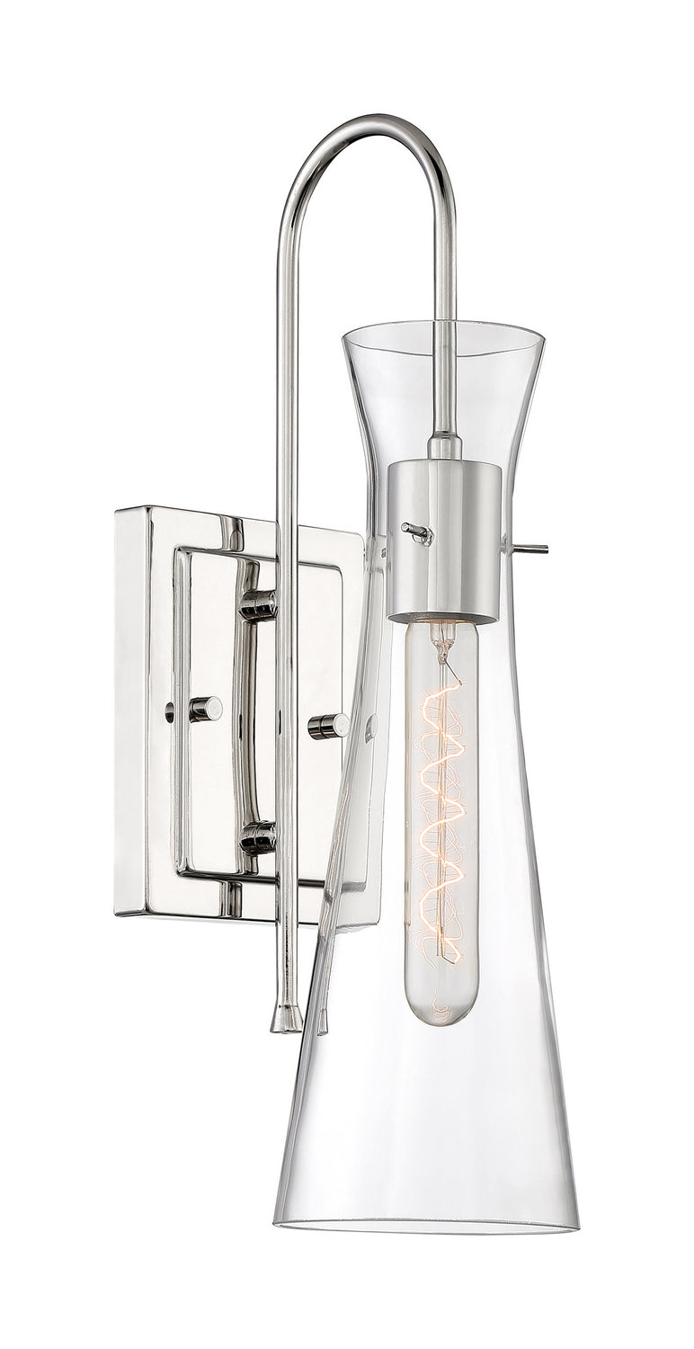 Nuvo Lighting - 60-6867 - One Light Wall Sconce - Bahari - Polished Nickel