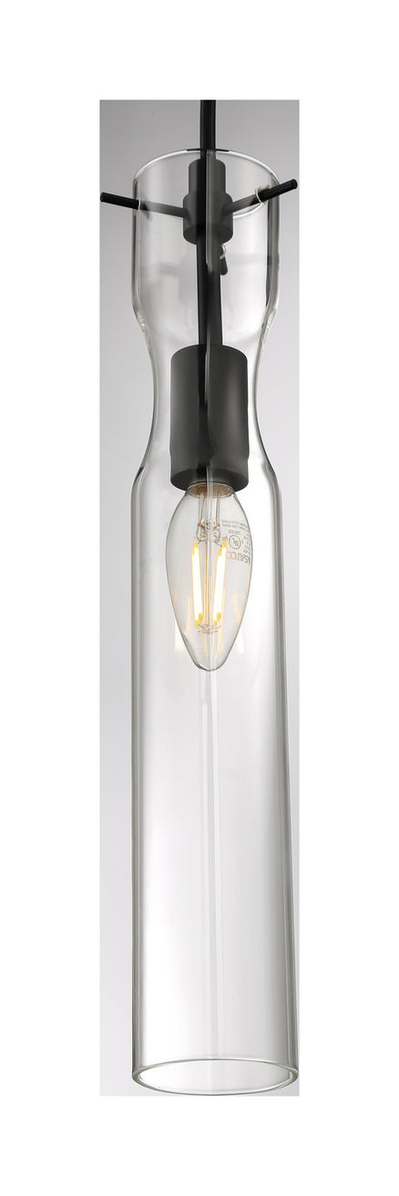 Nuvo Lighting - 60-6876 - One Light Mini Pendant - Spyglass - Black