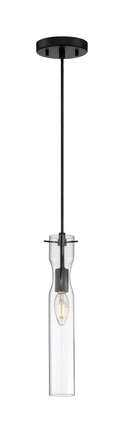 Nuvo Lighting - 60-6876 - One Light Mini Pendant - Spyglass - Black