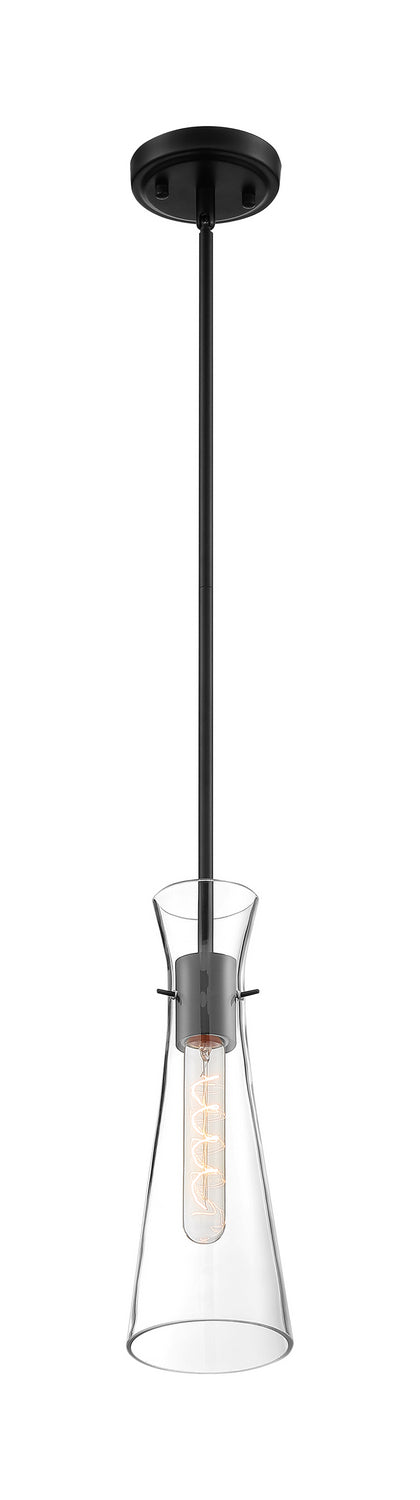 Nuvo Lighting - 60-6878 - One Light Mini Pendant - Bahari - Black