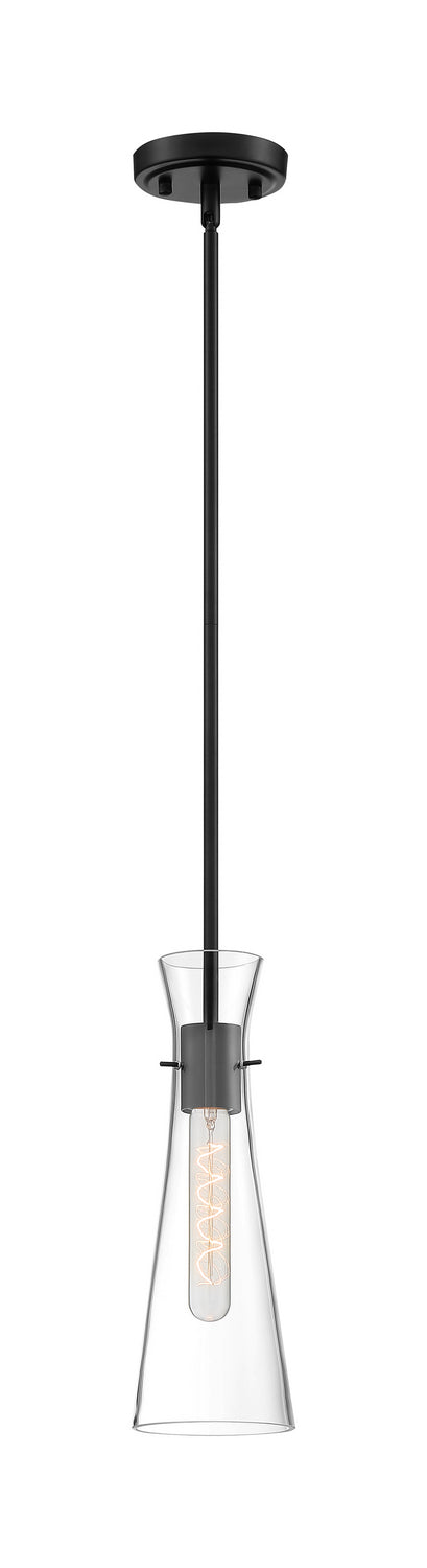 Nuvo Lighting - 60-6878 - One Light Mini Pendant - Bahari - Black