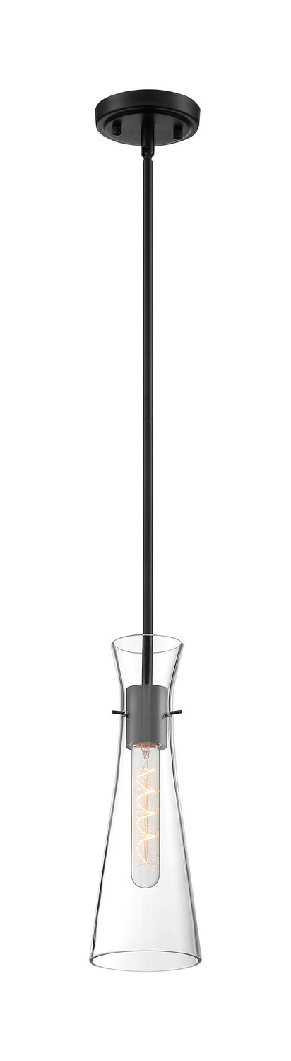 Nuvo Lighting - 60-6878 - One Light Mini Pendant - Bahari - Black