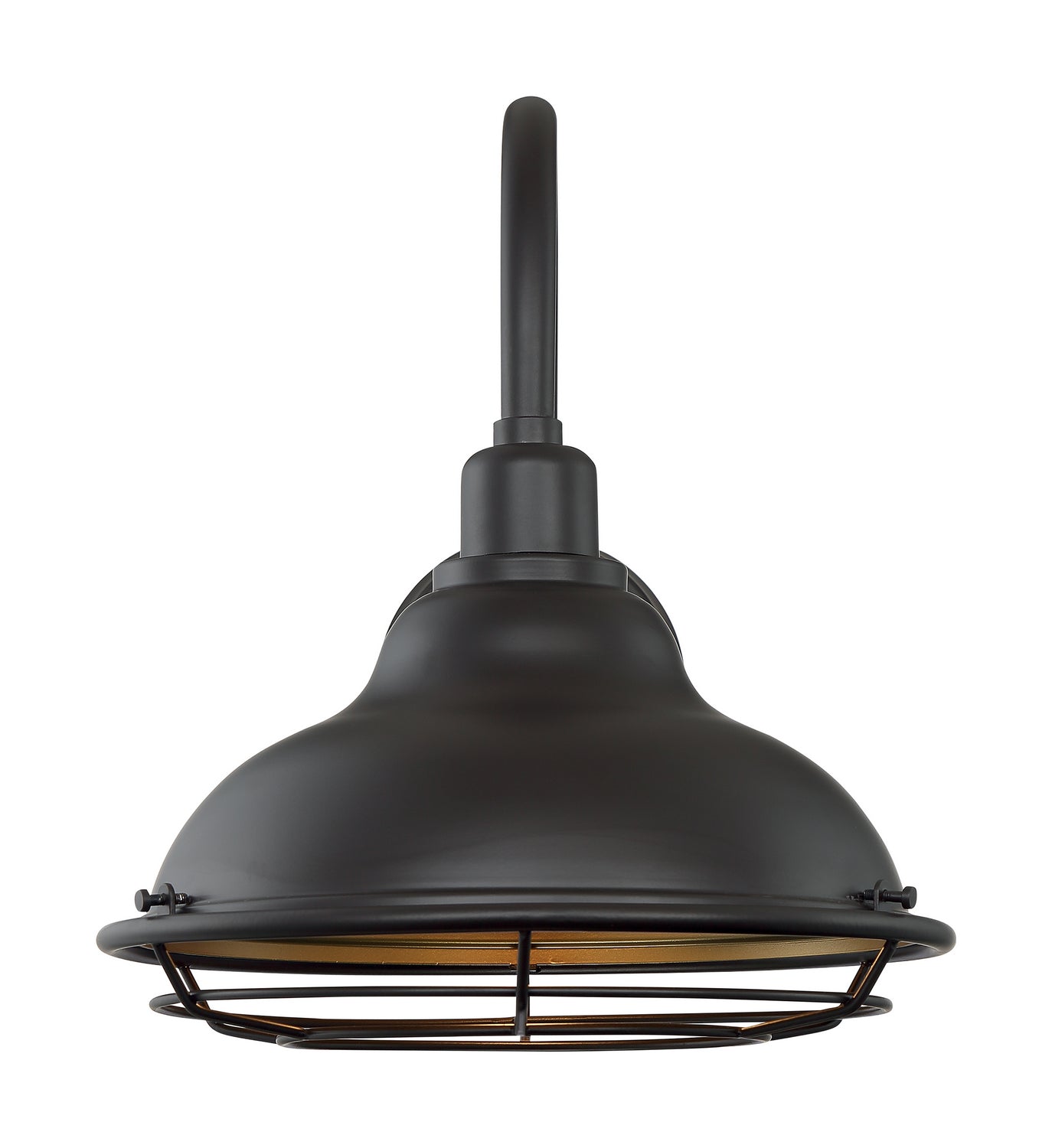 Nuvo Lighting - 60-7012 - One Light Outdoor Wall Mount - Newbridge - Dark Bronze / Gold