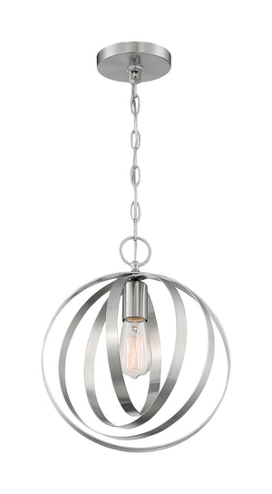 Nuvo Lighting - 60-7046 - One Light Pendant - Pendleton - Brushed Nickel