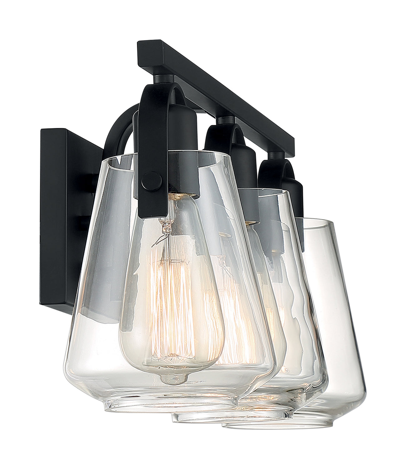 Nuvo Lighting - 60-7103 - Three Light Vanity - Skybridge - Matte Black