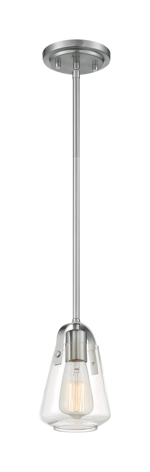 Nuvo Lighting - 60-7116 - One Light Mini Pendant - Skybridge - Brushed Nickel