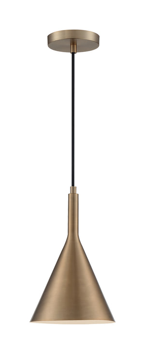Nuvo Lighting - 60-7117 - One Light Pendant - Lightcap - Burnished Brass