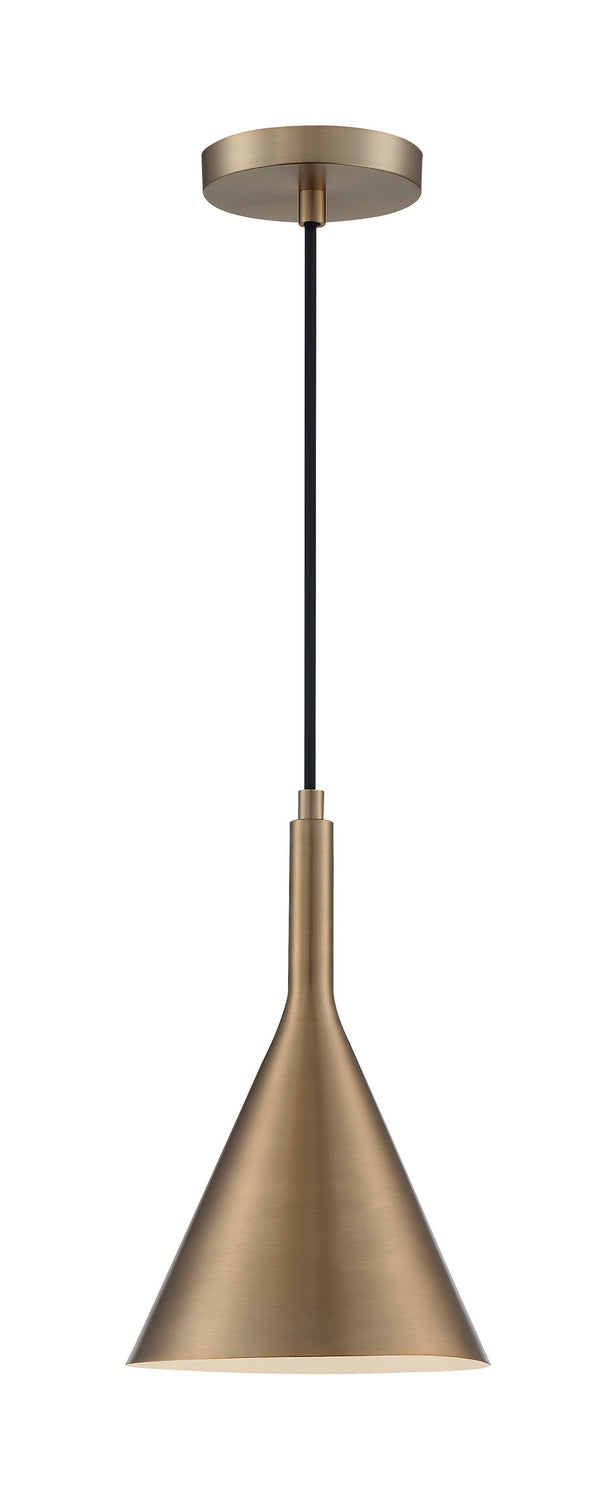Nuvo Lighting - 60-7117 - One Light Pendant - Lightcap - Burnished Brass