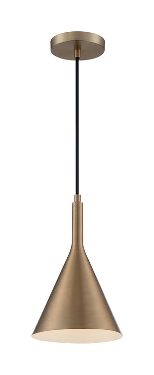 Nuvo Lighting - 60-7117 - One Light Pendant - Lightcap - Burnished Brass