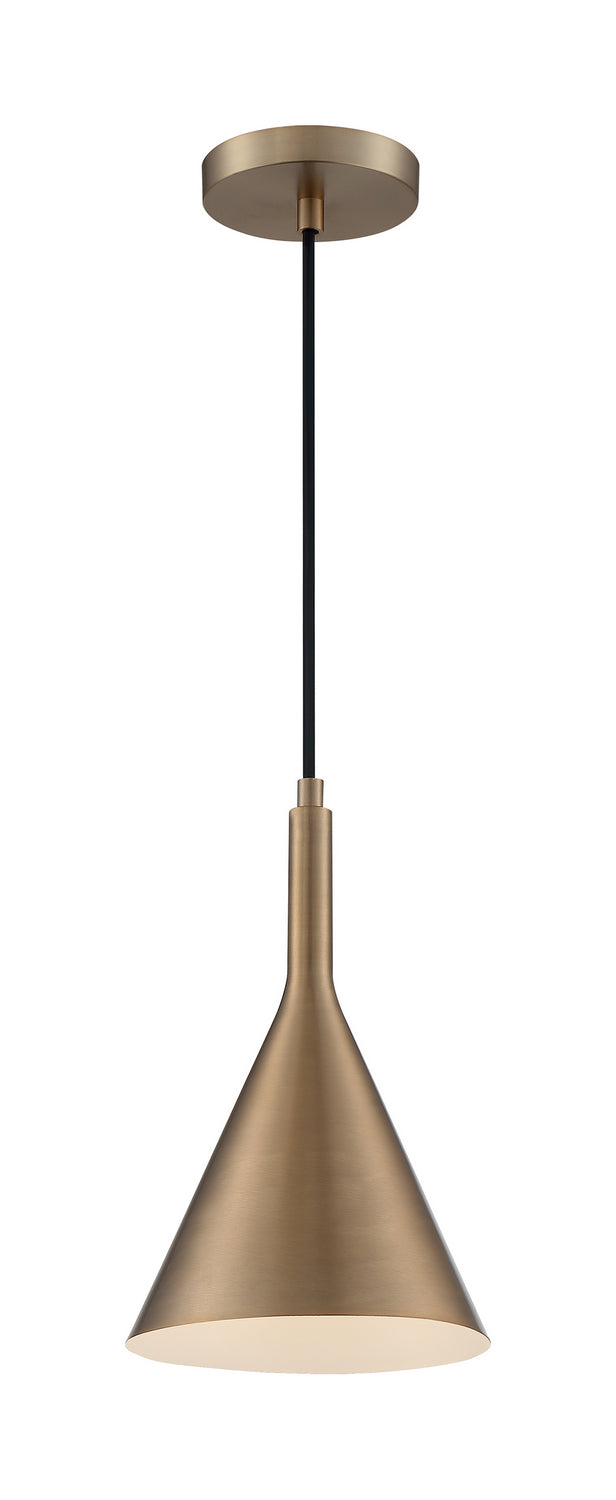 Nuvo Lighting - 60-7117 - One Light Pendant - Lightcap - Burnished Brass