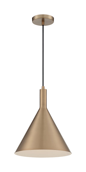 Nuvo Lighting - 60-7118 - One Light Pendant - Lightcap - Burnished Brass