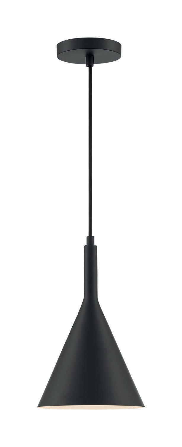 Nuvo Lighting - 60-7127 - One Light Pendant - Lightcap - Matte Black