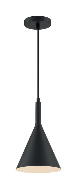 Nuvo Lighting - 60-7127 - One Light Pendant - Lightcap - Matte Black