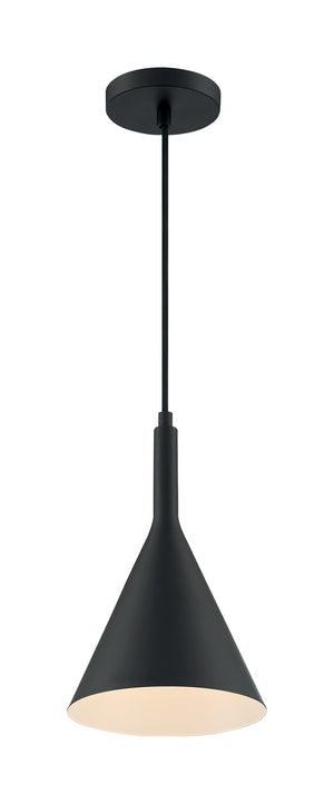 Nuvo Lighting - 60-7127 - One Light Pendant - Lightcap - Matte Black