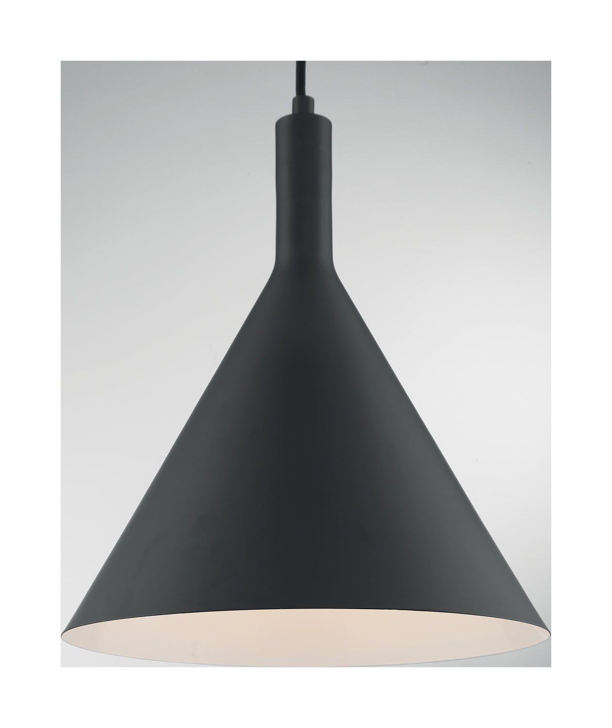 Nuvo Lighting - 60-7128 - One Light Pendant - Lightcap - Matte Black