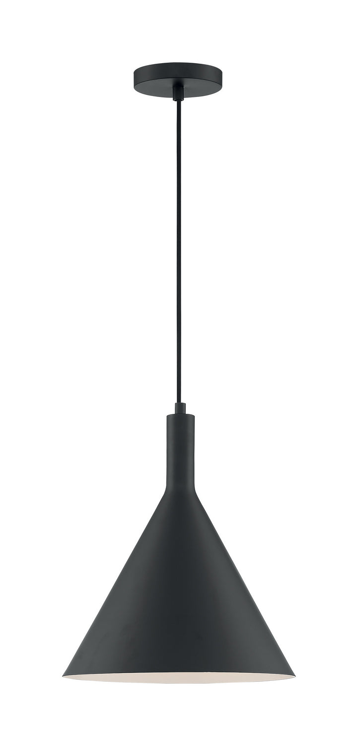 Nuvo Lighting - 60-7128 - One Light Pendant - Lightcap - Matte Black