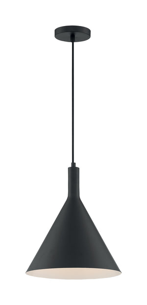 Nuvo Lighting - 60-7128 - One Light Pendant - Lightcap - Matte Black