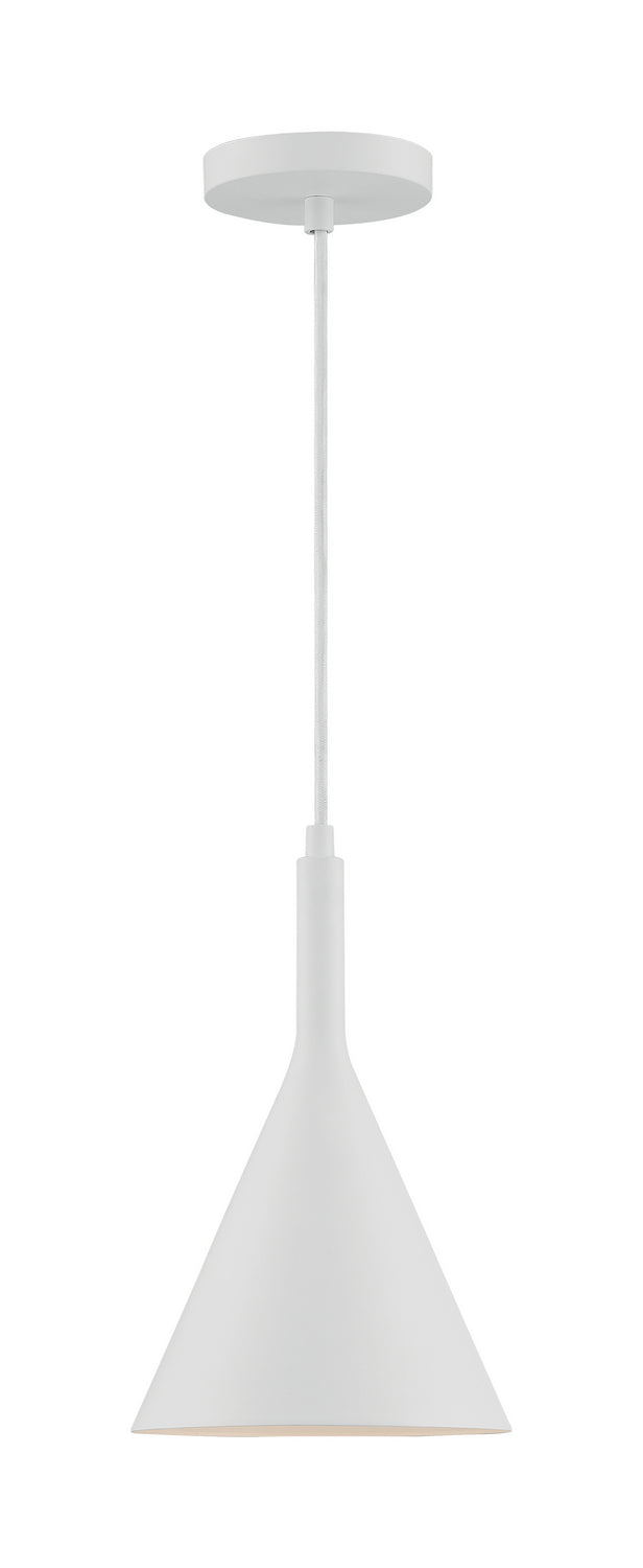 Nuvo Lighting - 60-7137 - One Light Pendant - Lightcap - Matte White