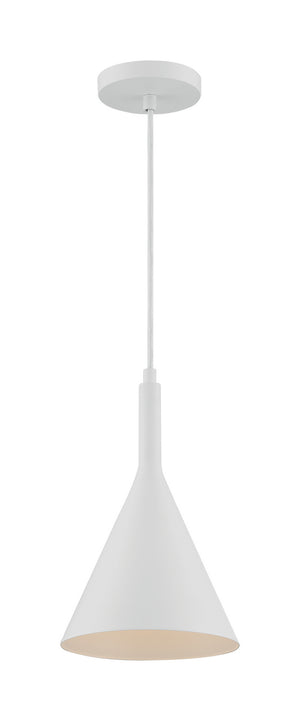 Nuvo Lighting - 60-7137 - One Light Pendant - Lightcap - Matte White