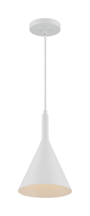 Nuvo Lighting - 60-7137 - One Light Pendant - Lightcap - Matte White