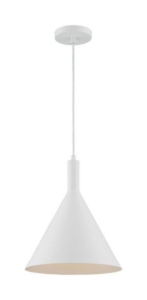 Nuvo Lighting - 60-7138 - One Light Pendant - Lightcap - Matte White