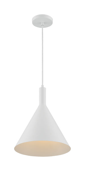 Nuvo Lighting - 60-7138 - One Light Pendant - Lightcap - Matte White