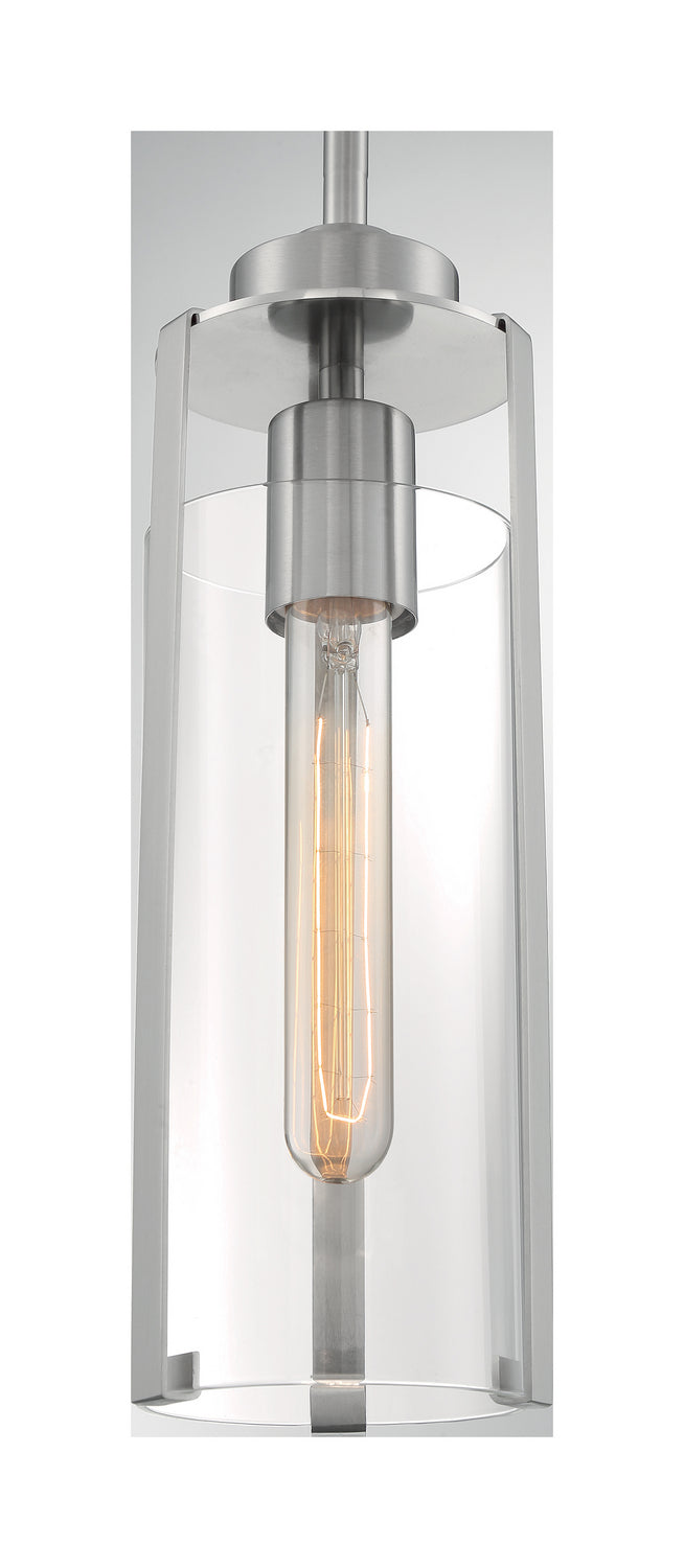 Nuvo Lighting - 60-7140 - One Light Mini Pendant - Marina - Brushed Nickel