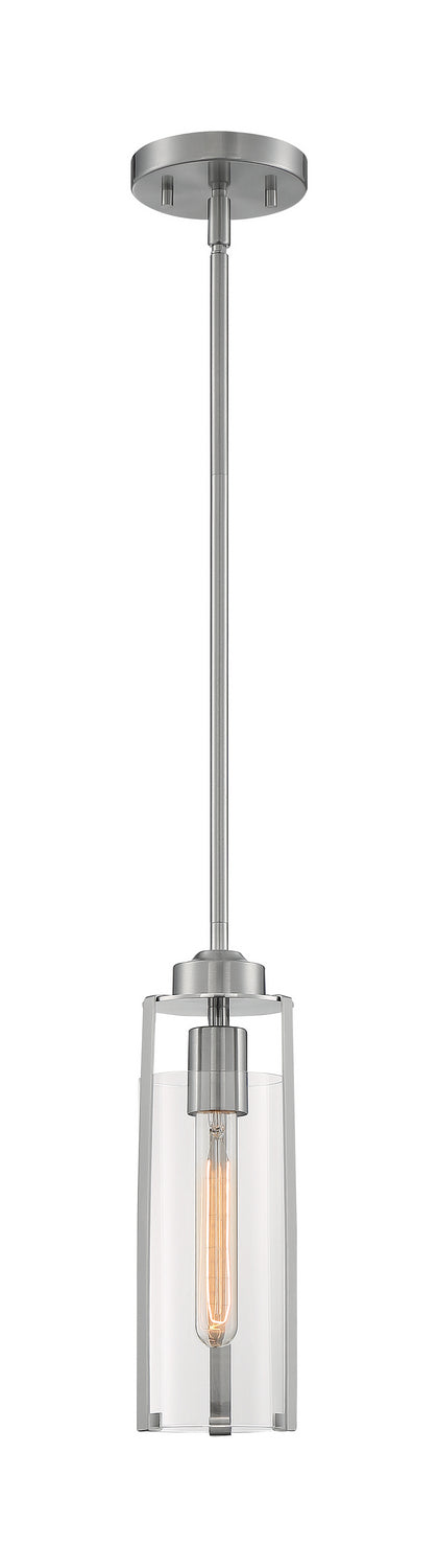 Nuvo Lighting - 60-7140 - One Light Mini Pendant - Marina - Brushed Nickel