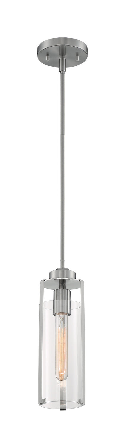 Nuvo Lighting - 60-7140 - One Light Mini Pendant - Marina - Brushed Nickel