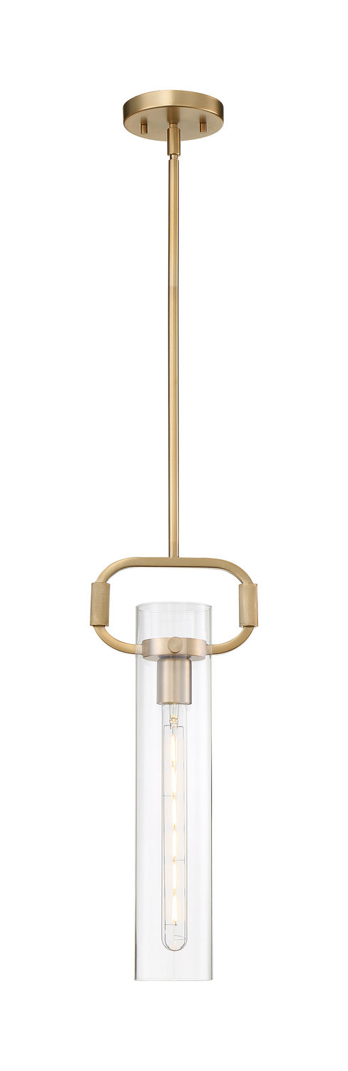 Nuvo Lighting - 60-7143 - One Light Pendant - Teresa - Burnished Brass