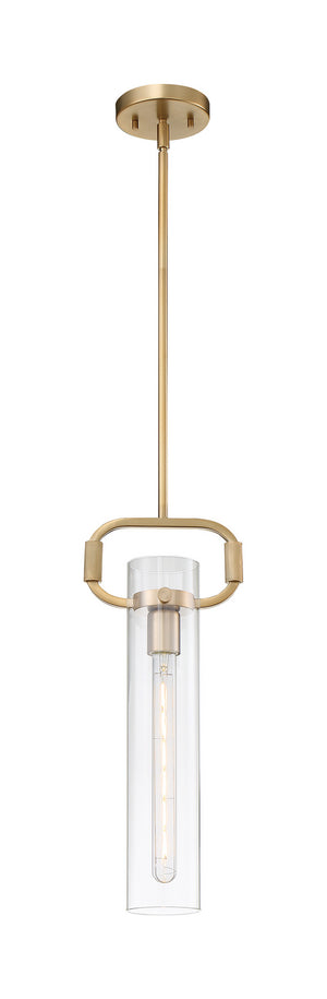 Nuvo Lighting - 60-7143 - One Light Pendant - Teresa - Burnished Brass