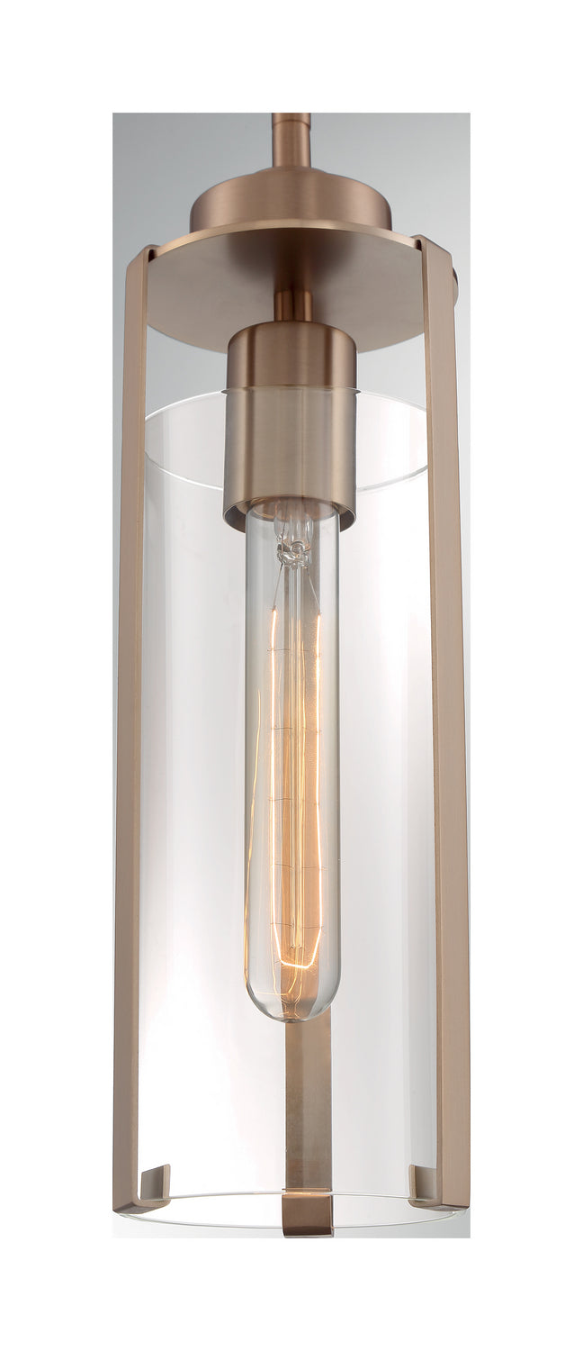 Nuvo Lighting - 60-7150 - One Light Mini Pendant - Marina - Burnished Brass