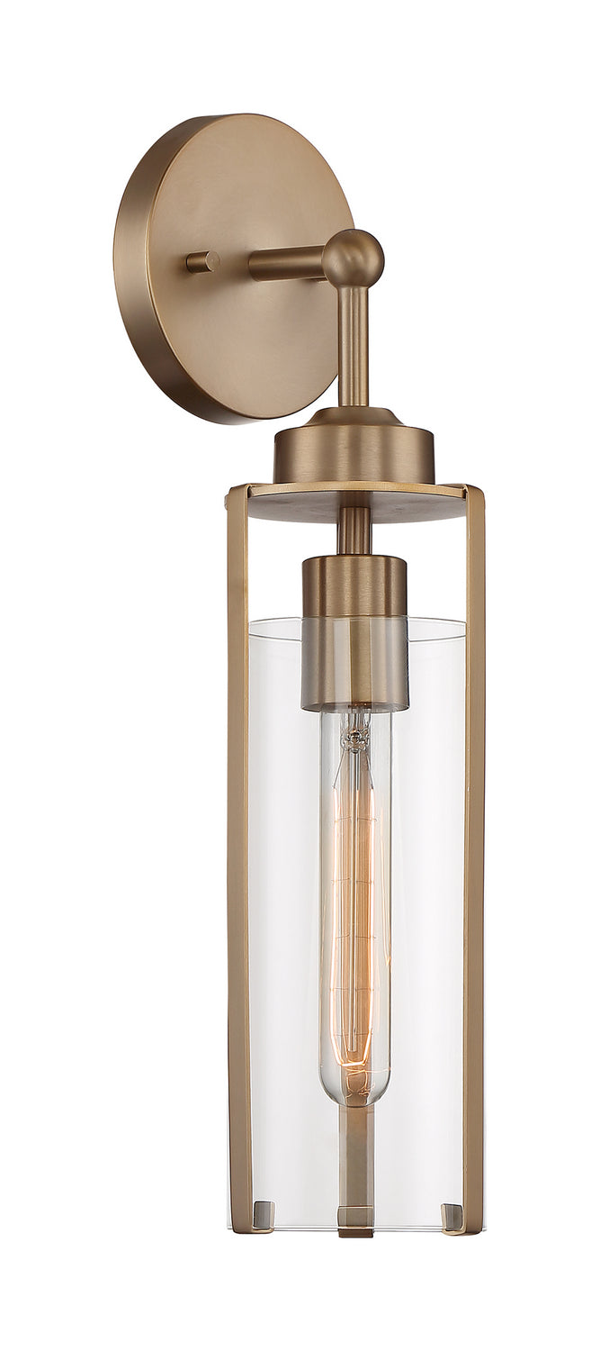 Nuvo Lighting - 60-7151 - One Light Wall Sconce - Marina - Burnished Brass