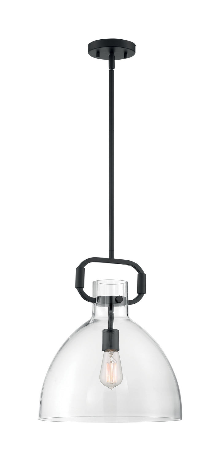 Nuvo Lighting - 60-7152 - One Light Pendant - Teresa - Matte Black