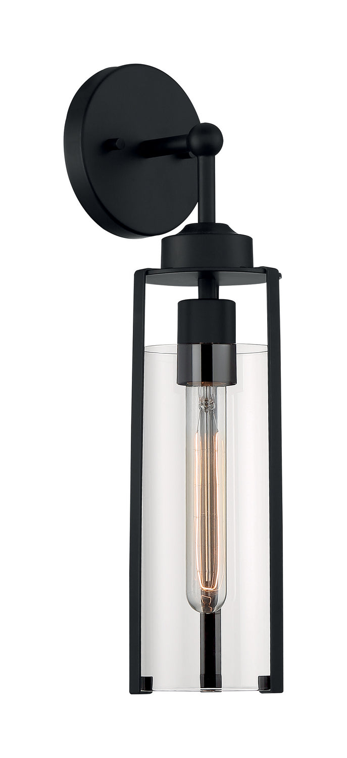 Nuvo Lighting - 60-7161 - One Light Wall Sconce - Marina - Matte Black