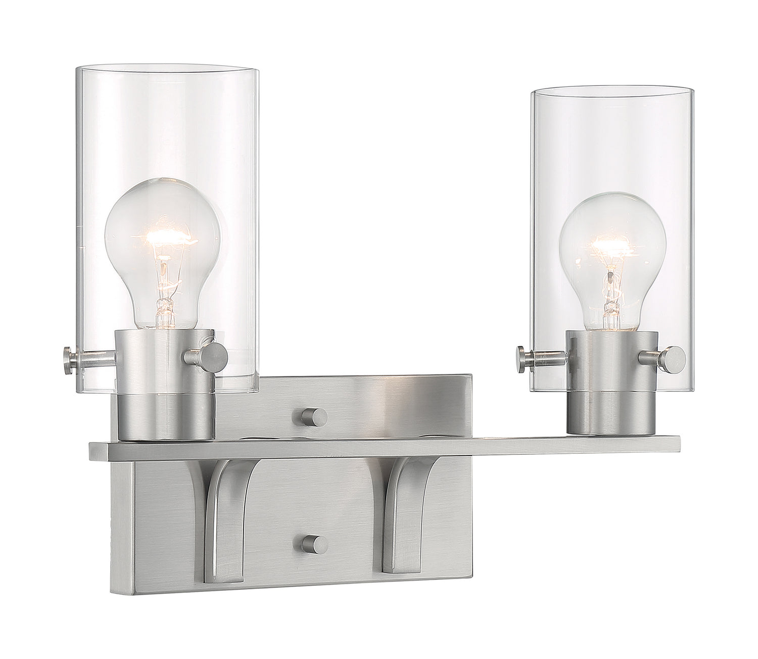 Nuvo Lighting - 60-7172 - Two Light Vanity - Sommerset - Brushed Nickel