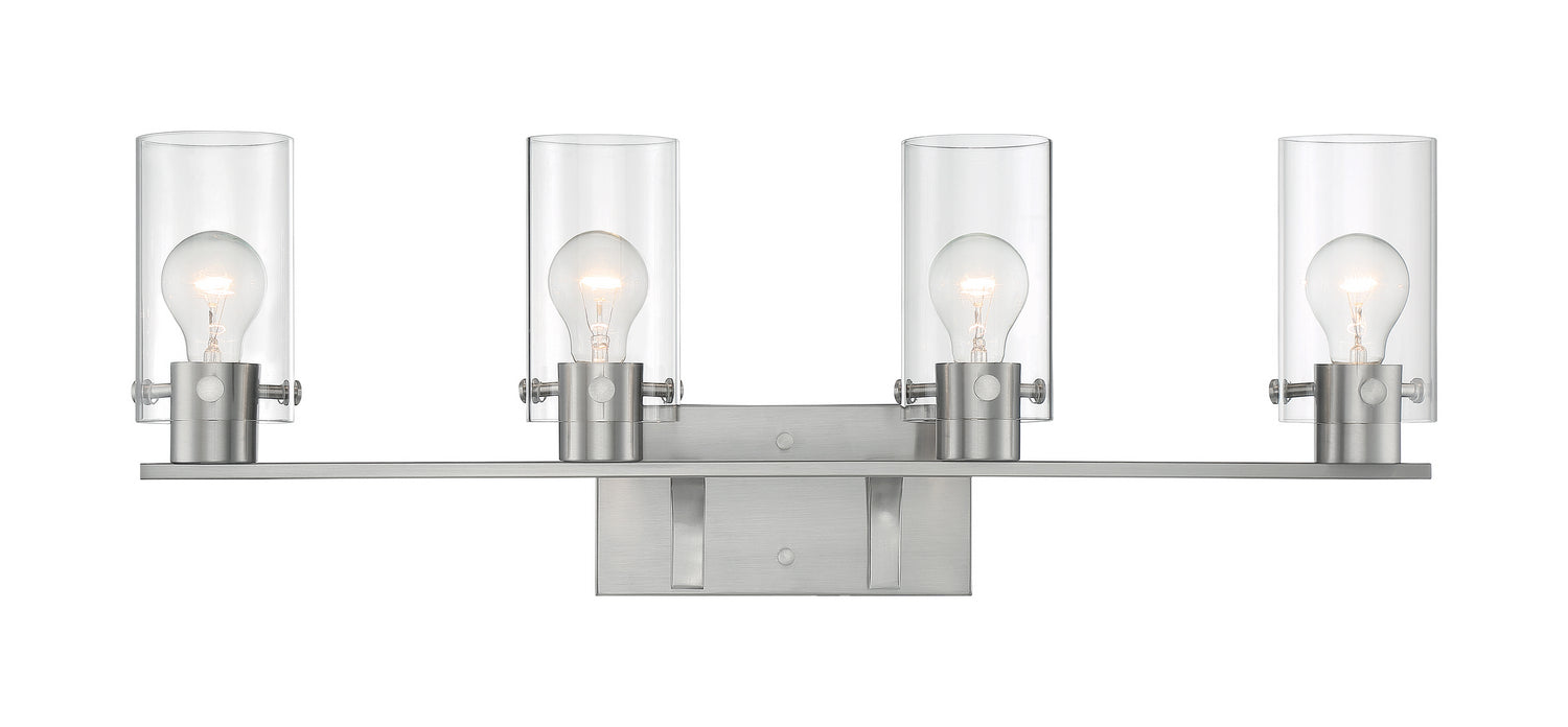 Nuvo Lighting - 60-7174 - Four Light Vanity - Sommerset - Brushed Nickel