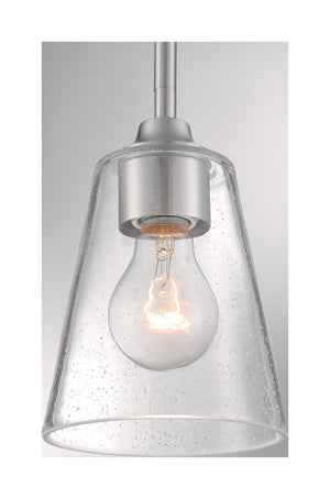 Nuvo Lighting - 60-7180 - One Light Mini Pendant - Bransel - Brushed Nickel