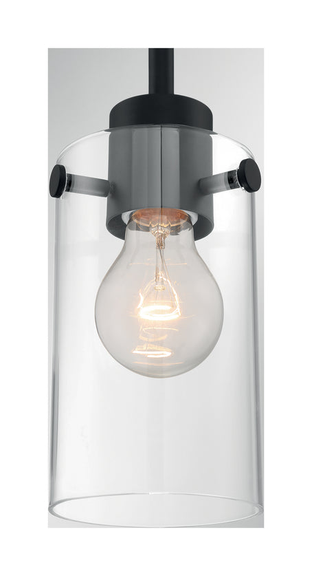 Nuvo Lighting - 60-7270 - One Light Mini Pendant - Sommerset - Matte Black