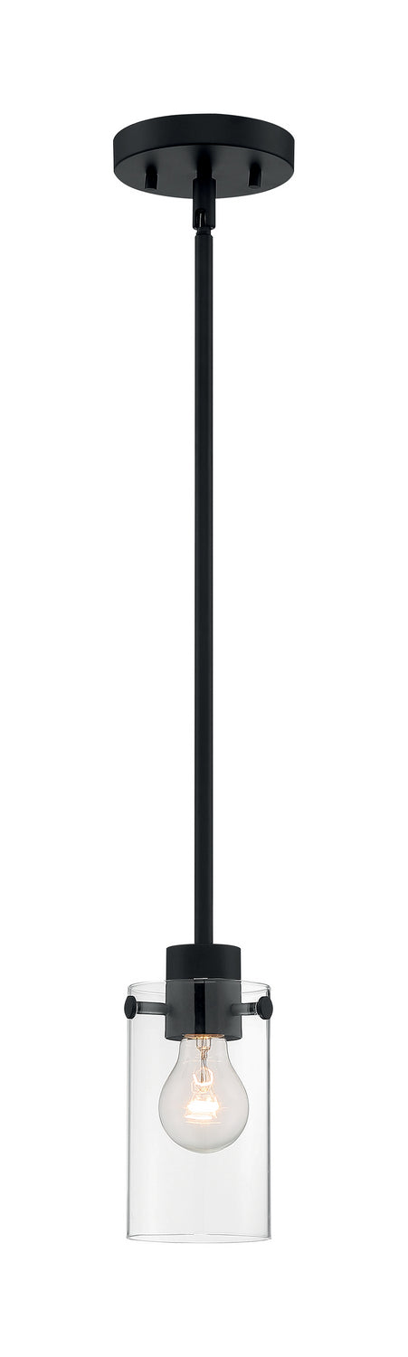 Nuvo Lighting - 60-7270 - One Light Mini Pendant - Sommerset - Matte Black