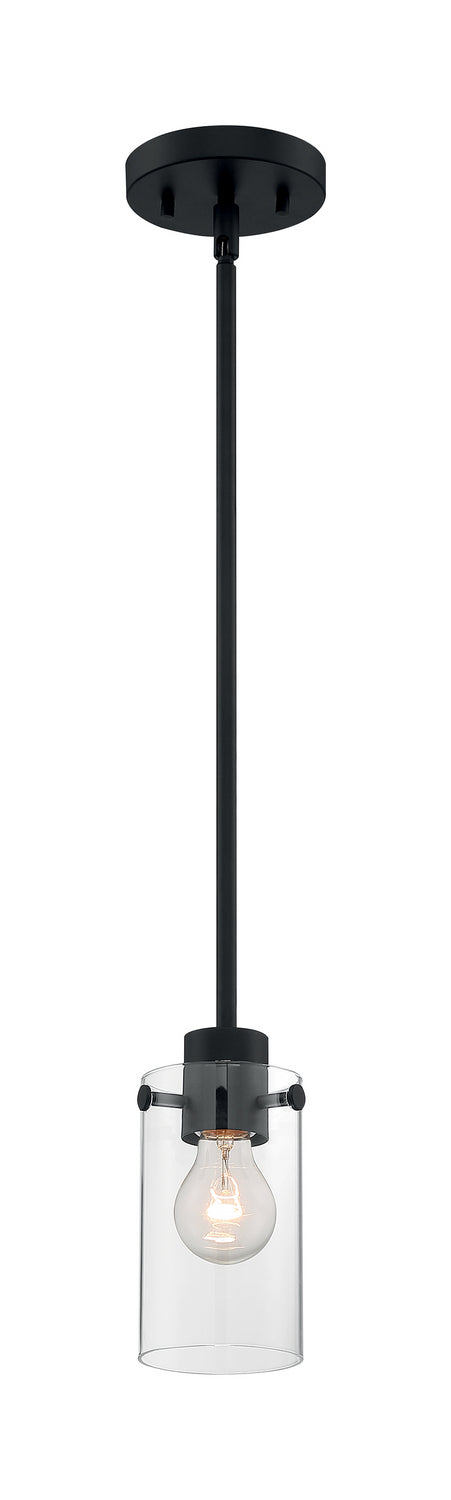 Nuvo Lighting - 60-7270 - One Light Mini Pendant - Sommerset - Matte Black