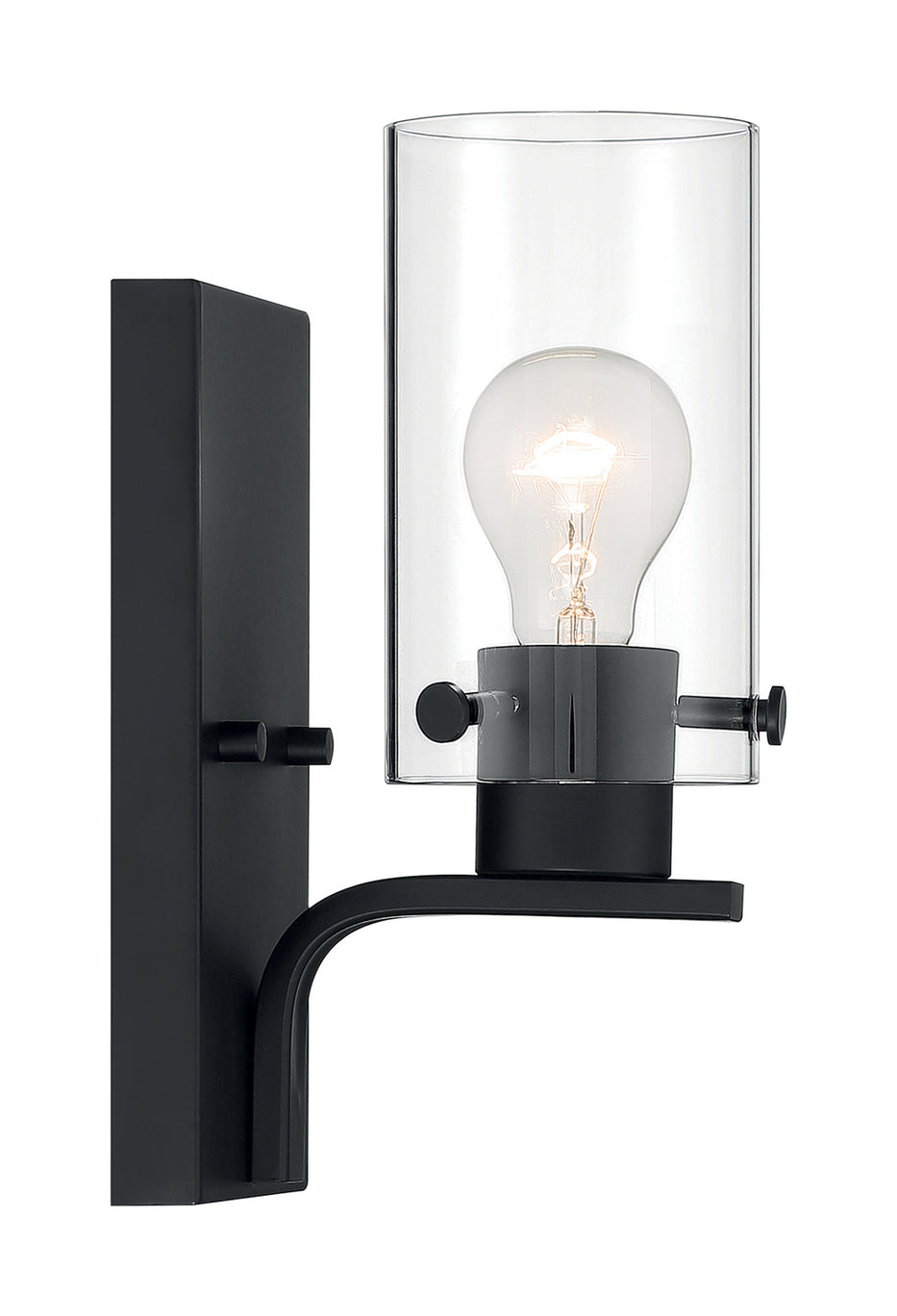 Nuvo Lighting - 60-7271 - One Light Vanity - Sommerset - Matte Black