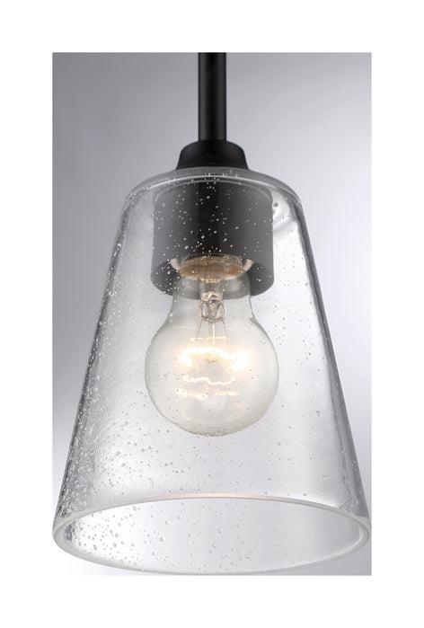 Nuvo Lighting - 60-7280 - One Light Mini Pendant - Bransel - Matte Black