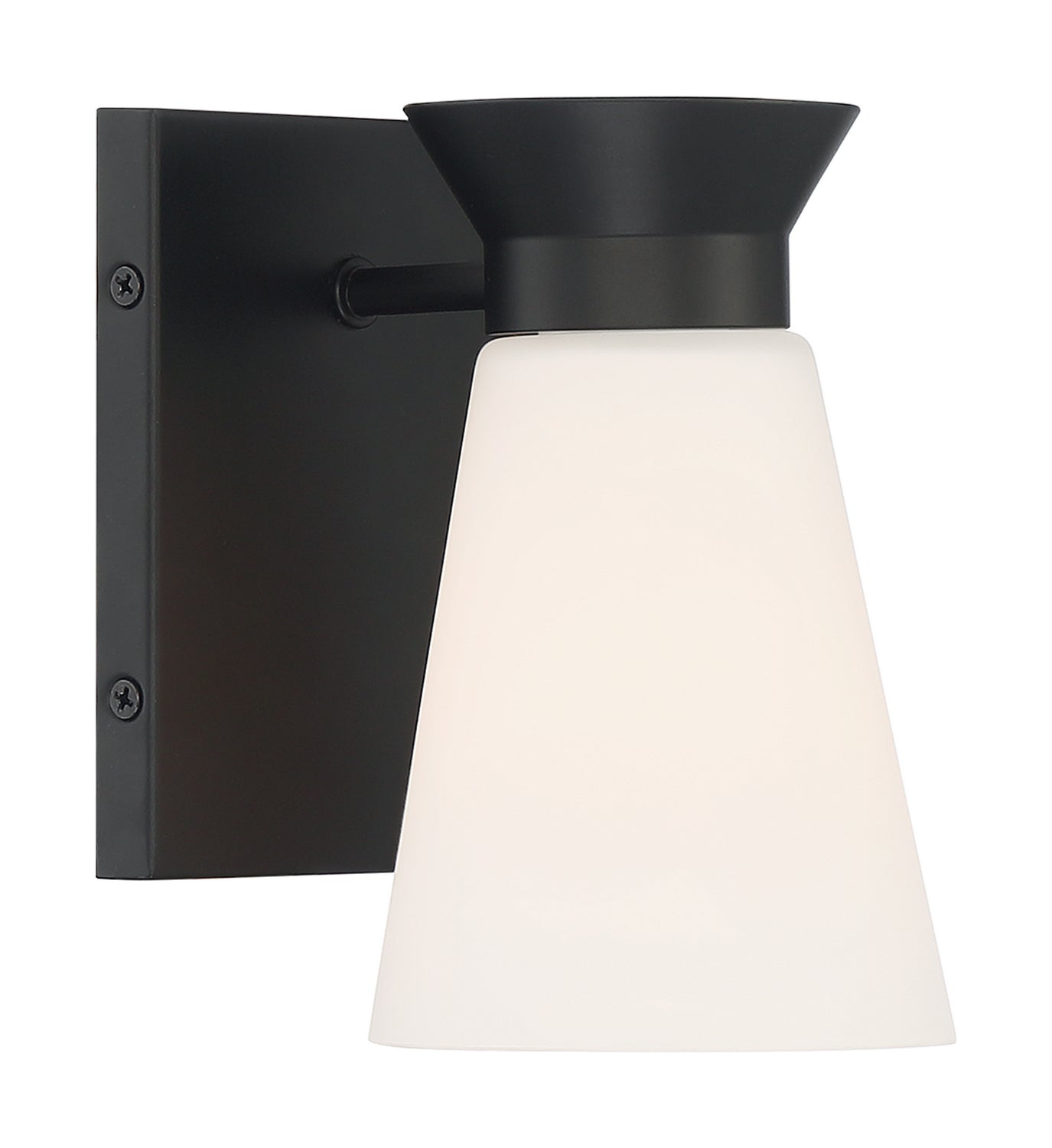 Nuvo Lighting - 60-7311 - One Light Wall Sconce - Caleta - Black