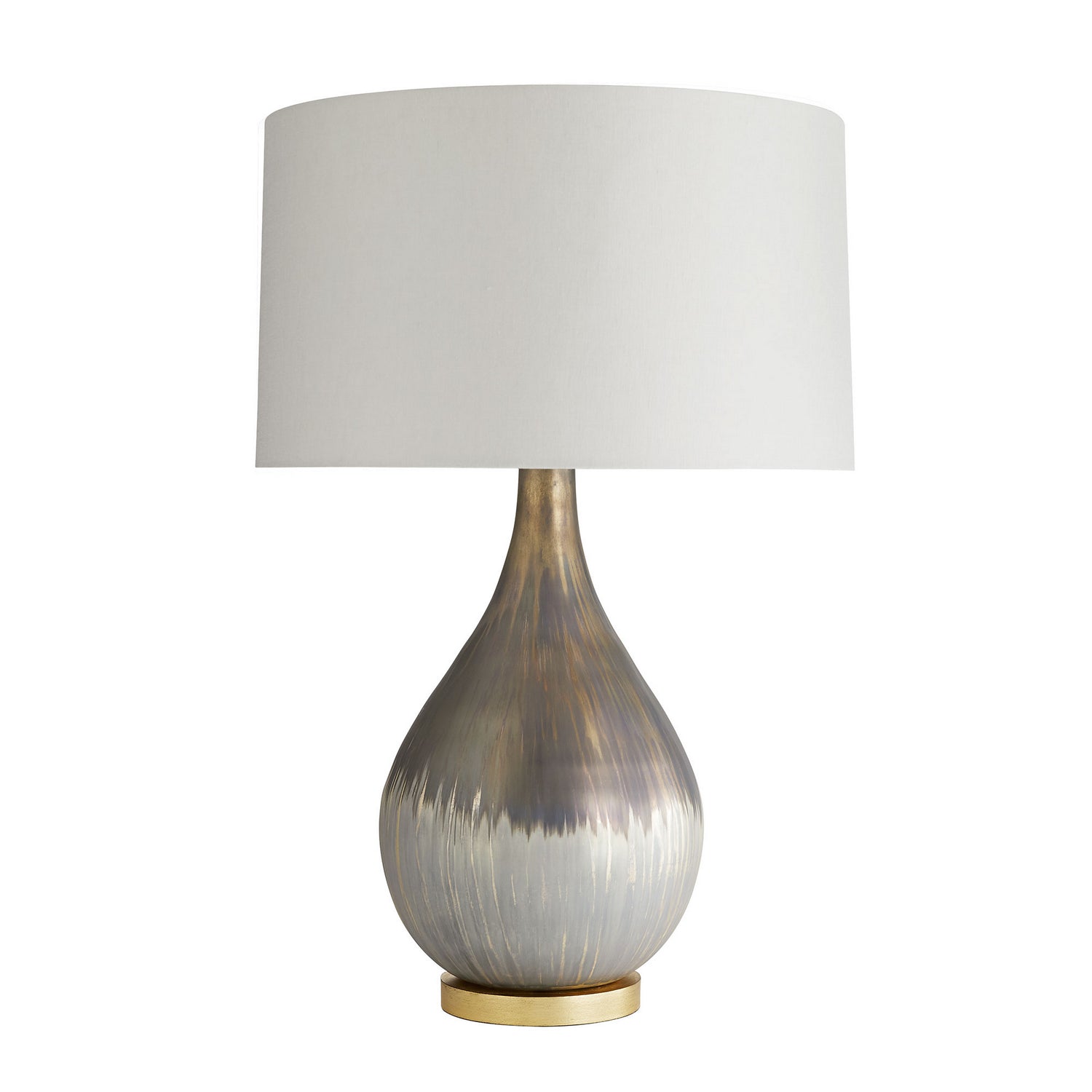 Arteriors - 44415-295 - One Light Table Lamp - Romy - Satin Silvered Bronze