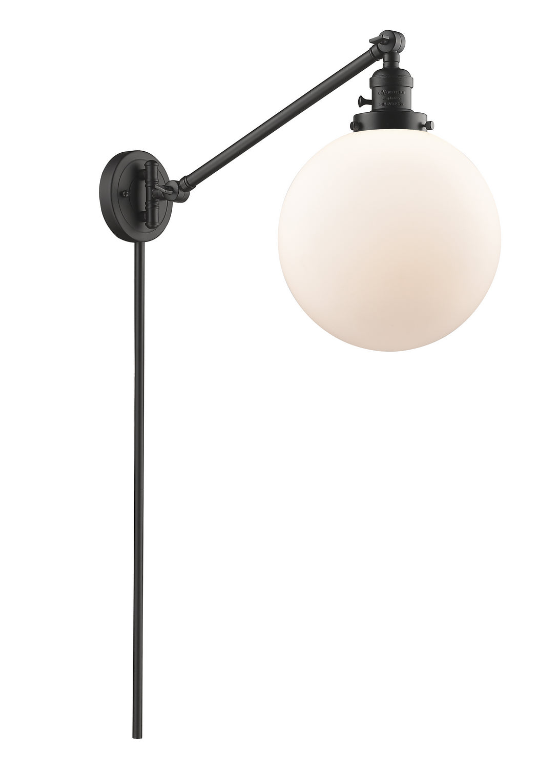 Innovations - 237-OB-G201-10 - One Light Swing Arm Lamp - Franklin Restoration - Oil Rubbed Bronze