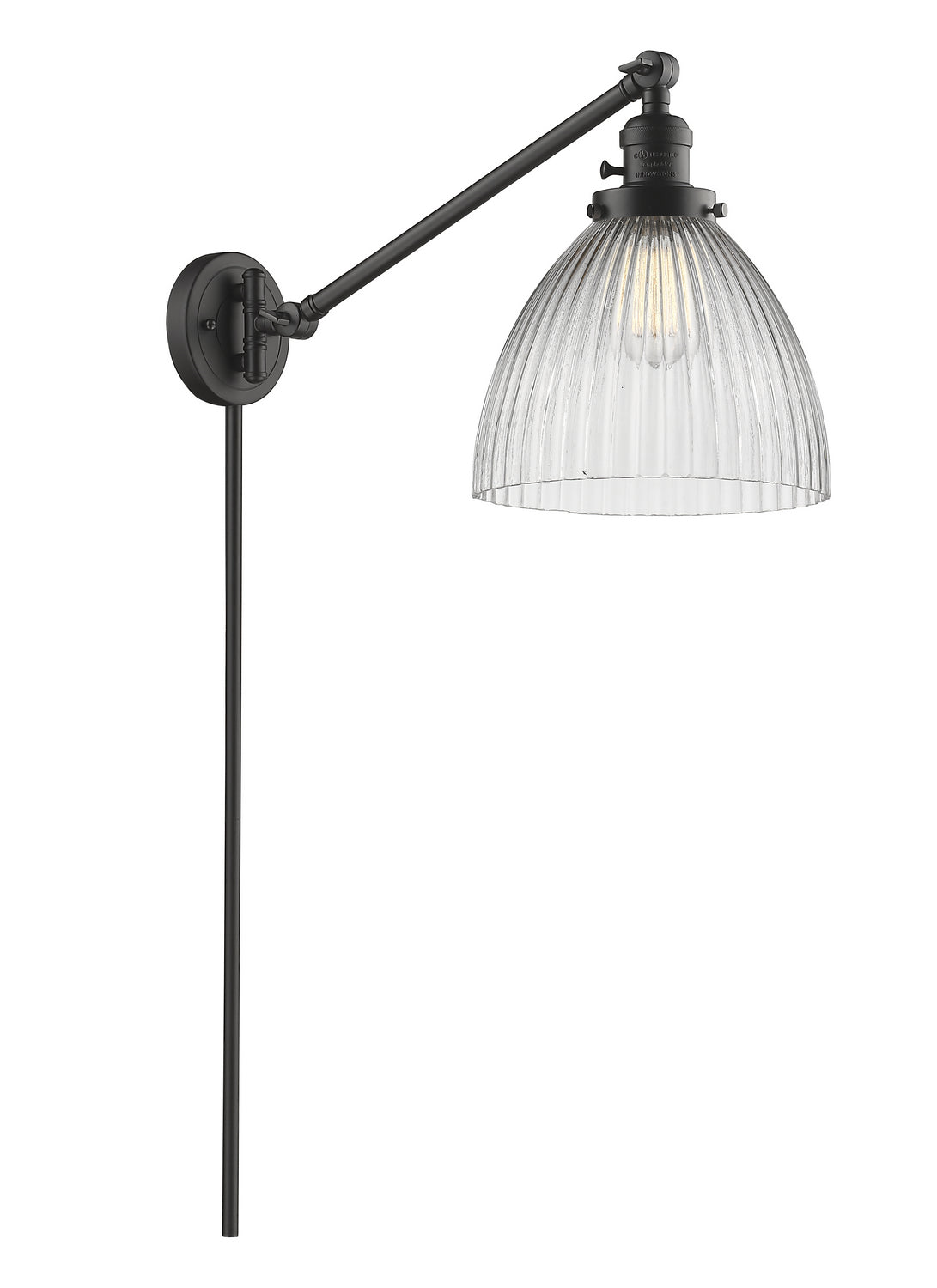 Innovations - 237-OB-G222 - One Light Swing Arm Lamp - Franklin Restoration - Oil Rubbed Bronze